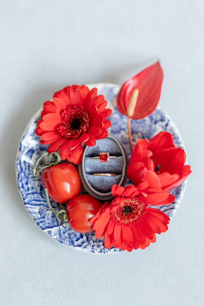 Etwas Blaues Hochzeitstradition